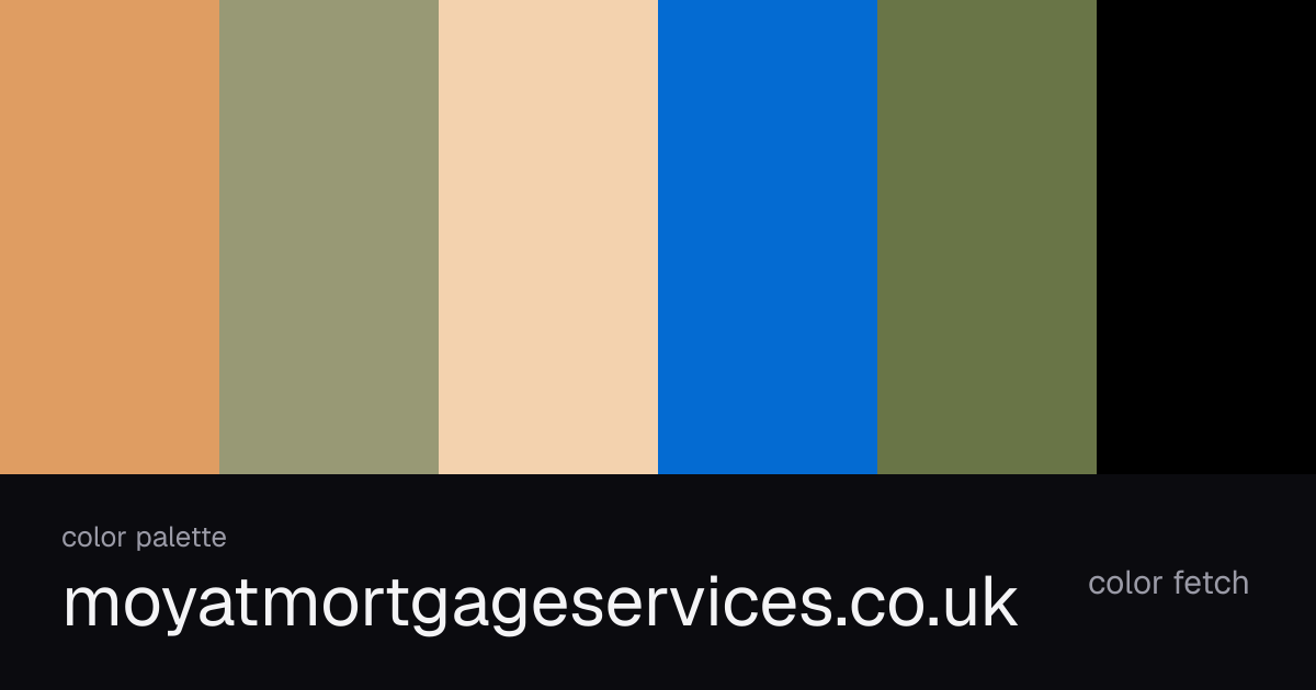 moyatmortgageservices.co.uk color palette — Color Fetch